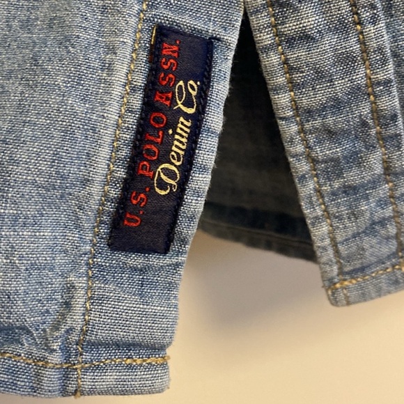 U.S. Polo Denim Stars and Stripes Button Down 🇺🇸 - Picture 6 of 10